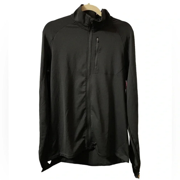 H&M ACTIVE BLACK FULL ZIP RUNNING JACKET - Picture 1 of 4